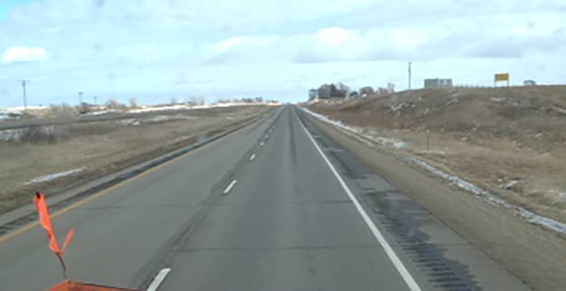 Example of seasonal road