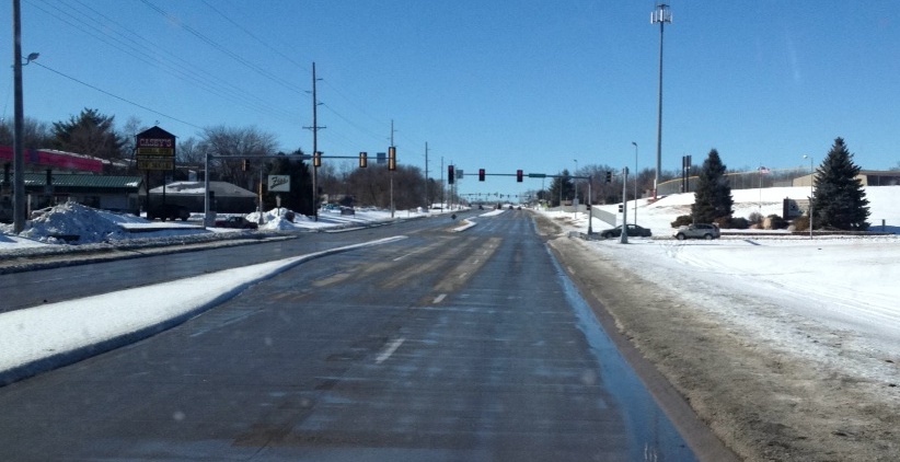 Example of seasonal road