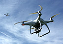 airplane and UAS
