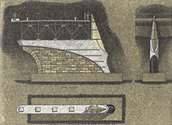 Keosauqua Bridge concept drawing