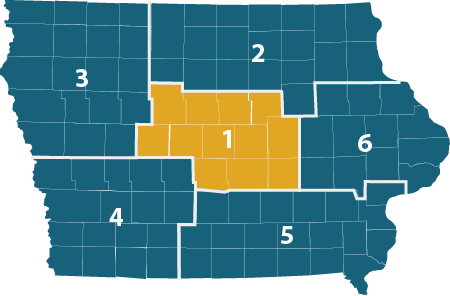 District 1 map