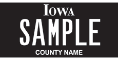 Black out plate